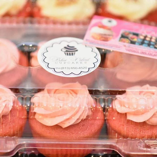 strawberry cupcakes - The Best Blue Velvet Cupcakes 